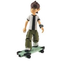 Ben 10 Alien Collection - Ben with Skate/Hover Board 4" Figure (Series 1)